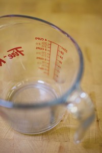 glass measuring cup