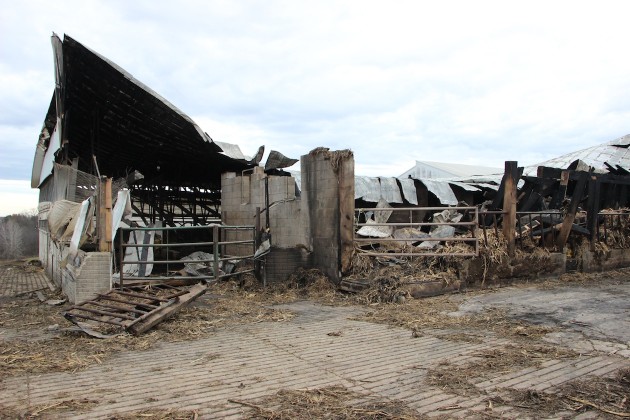 Barn remains