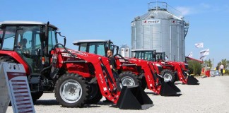 Massey Ferguson tractors at Farm Science Review 2015