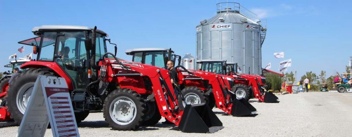 Massey Ferguson tractors at Farm Science Review 2015 Massey Ferguson tractors at Farm Science Review 2015