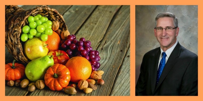 harvest cornucopia and Russell Redding