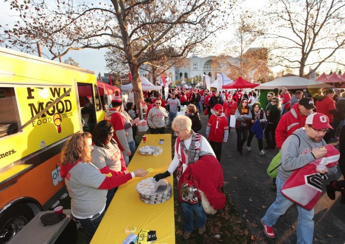 oca food truck.osu Ohio Poultry Association Truck