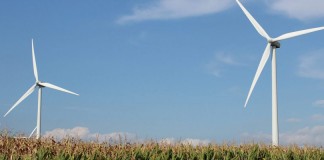 wind turbines
