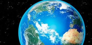 earth from outer space