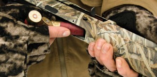 hunter with gun