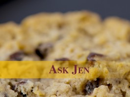 Ask Jen text with cookie
