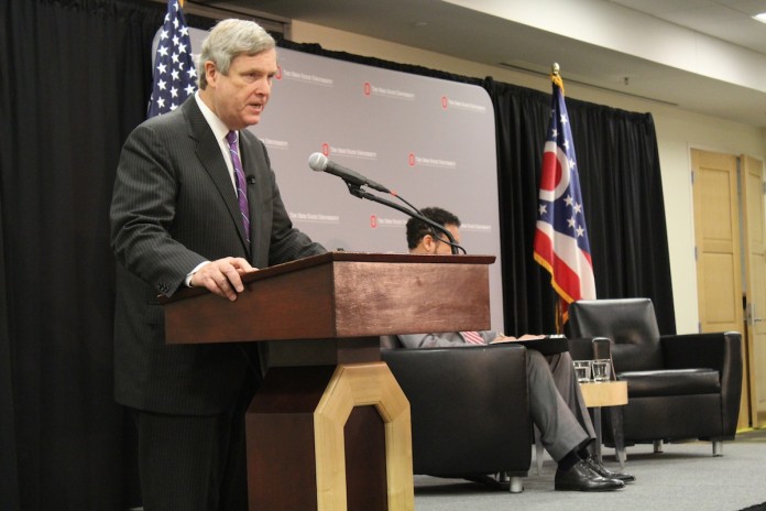 Vilsack speaking Vilsack speaks