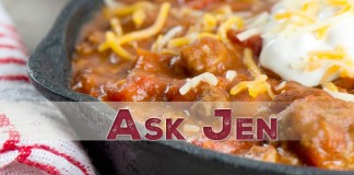 Chili with Ask Jen text