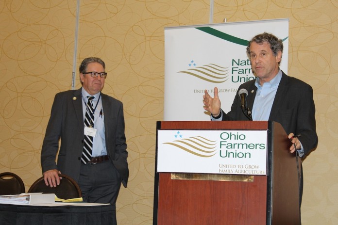OFU Brown and Logan Sherrod Brown farmers