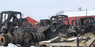 Medina shed fire