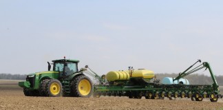 Corn planting