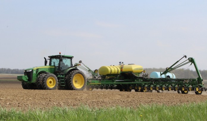 Corn planting Deere Corn planting