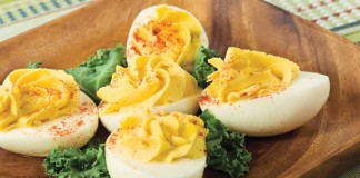deviled eggs