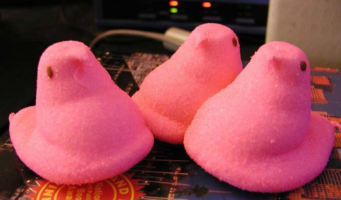 pink marshmallow peeps pink marshmallow peeps