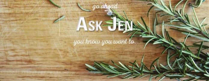 rosemary with Ask Jen text rosemary with Ask Jen text