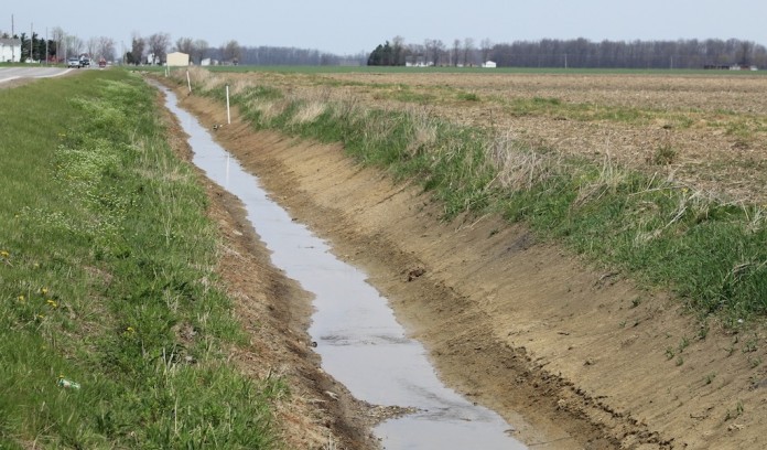 water ditch Drainage ditch,