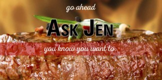 steak with Ask Jen text