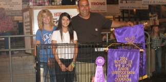 Butler Farm Show grand champion chickens 2014