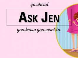 mother and daughter with Ask Jen text