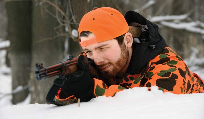 man shooting gun man shooting gun