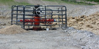 Shale well