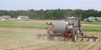 Applying nitrogen
