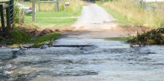 West Virginia flood water