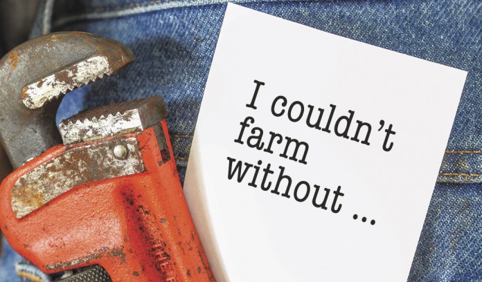 I couldn't farm without
