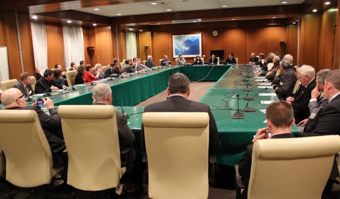 trade meeting Meeting with Japanese ambassadors