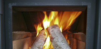 wood stove