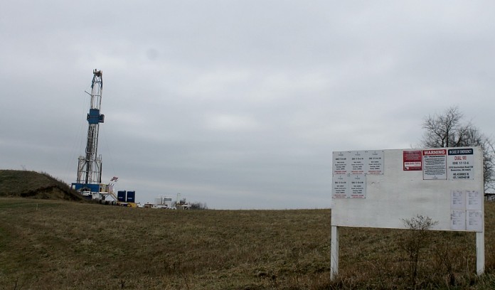 drilling shale well