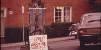 1973 oil embargo-triggered gasoline shortage