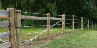 fencing on farm