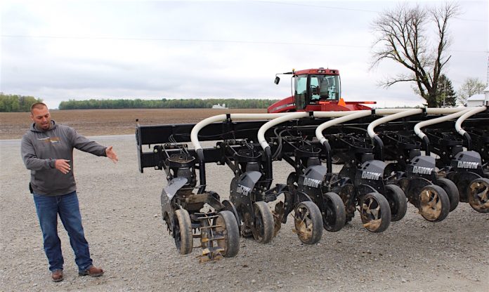 water quality tours Strip tillage tool