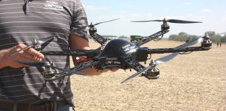 drone closeup