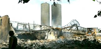barn fire