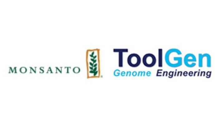 Monsanto-ToolGen logos Monsanto-ToolGen logos