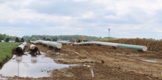 Rover pipeline construction