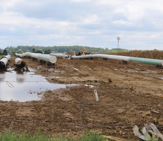 Rover pipeline construction