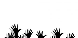 volunteer hands