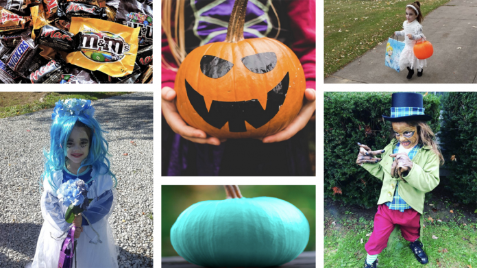 Trick-or-treat banner Trick-or-treat banner