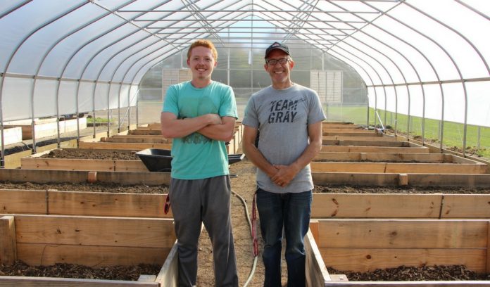 osu microfarm header Tyler Arter and Kip Curtis