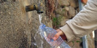 water bottle