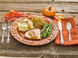Thanksgiving meal