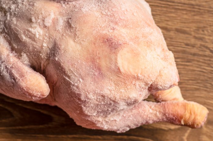 Frozen chicken whole bird Frozen chicken whole bird