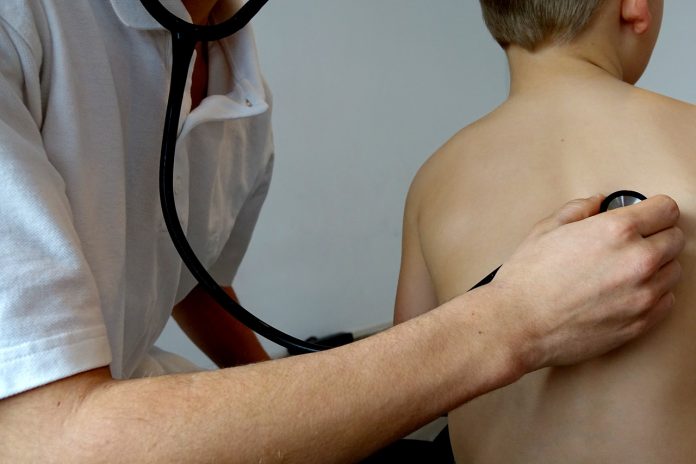 Child and doctor Child and doctor
