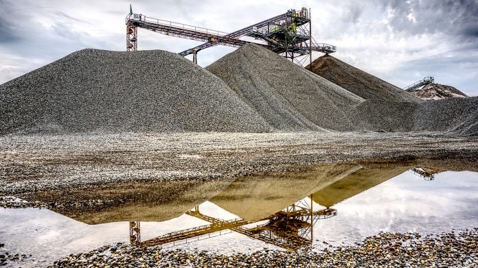 gravel pit gravel pit