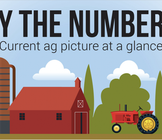 Ag by the numbers banner