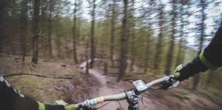 mountain biking