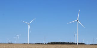 wind turbines